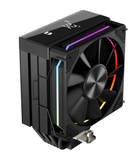 Cooler para processador com Display Digital, 6 heatpipes, alta performance- novo lacrado
