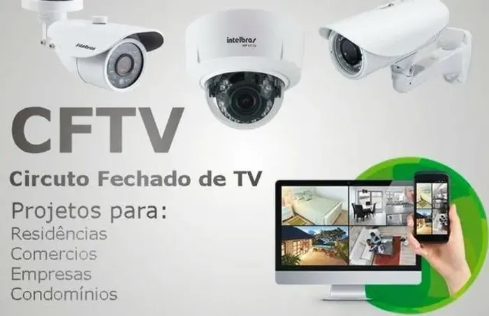Instalação CFTV - Câmeras de segurança