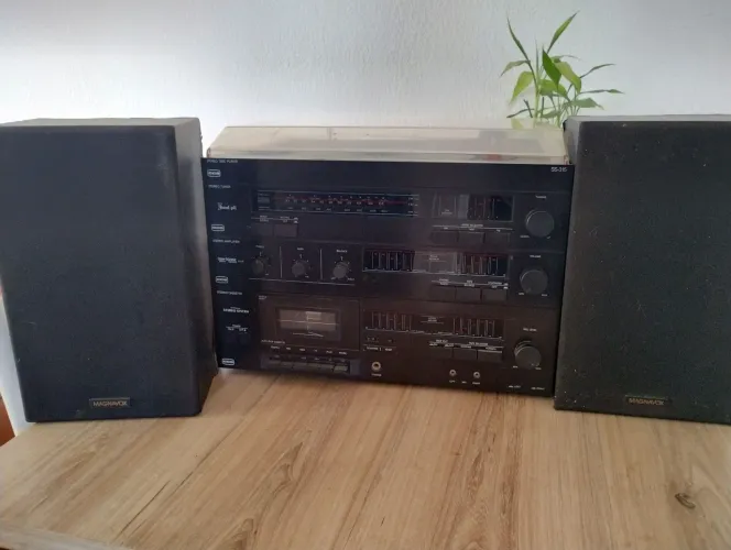 Som CCE 3in1, toca disco, tape deck e rádio SS-315 FUNCIONANDO
