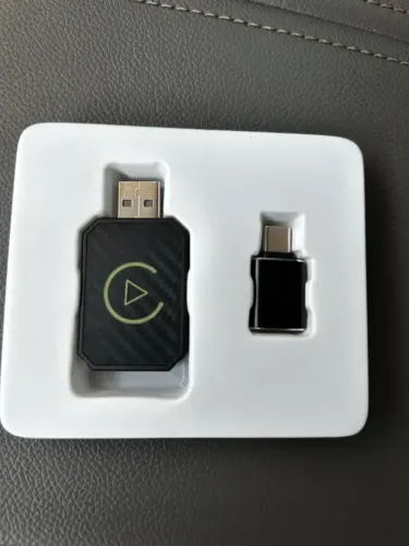 Adaptador Carplay Sem Fio Carro Play Android Auto Digno 2 Em 1 Musicas Videos Gps Waze Map