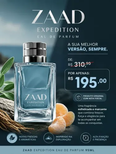 Zaad Expedition Eau De Parfum 95ml