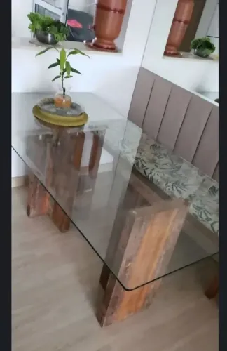 Tampo vidro para mesa