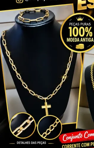 Jóia de moeda antiga