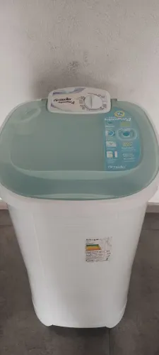 Máquina de lavar roupa Muller SuperPop 4 + transformador de 1000 Va