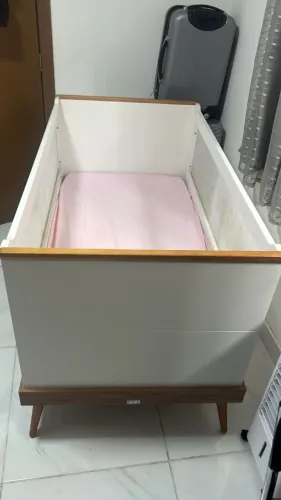 Berço retrô + colchão 