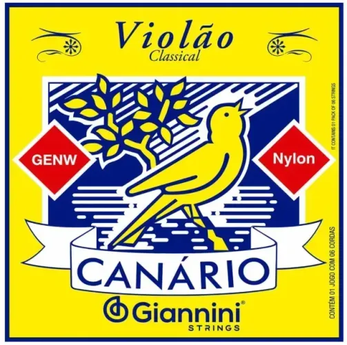 ENCORDOAMENTO VIOLAO NYLON CANARIO GENW