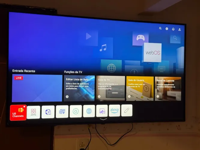 Smart TV LG 55 polegadas 4K 