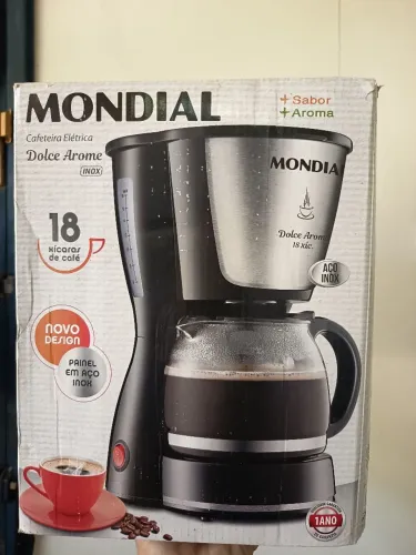 Cafeteira Mondial Painel Inox