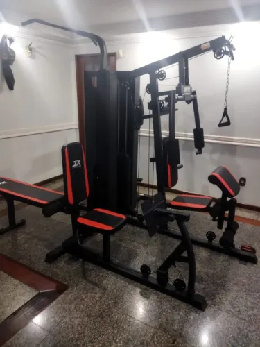 M- ESTAÇÃO DE MUSCULAÇÃO COMPLETA. TREINOS ILIMITADOS. PARCELAMENTO. PREÇO DE OPORTUNIDADE