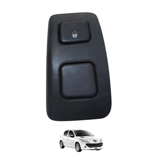 botão comando trava elétrica Peugeot 207 2014