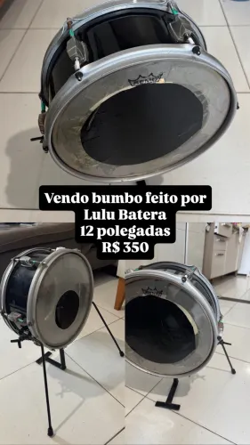 Bumbo Lulu Batera 12 polegadas