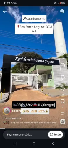 Oportunidade na 308 sul apto 2/4 por R$2.300,00 já incluído condomínio e água