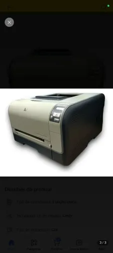 Impressora laser com defeito