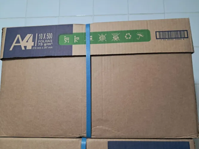 Caixa de papel A4 papex brasil