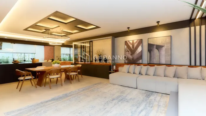 Belissíma casa com 3 suítes no Boulevard Previllege, com 321,00m² construídos, espaço gour