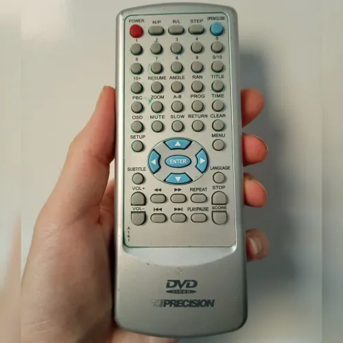 Controle Remoto DVD Precision Funcionando