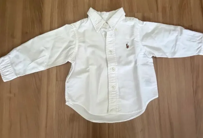 Camisa infantil Ralph Lauren 12 meses