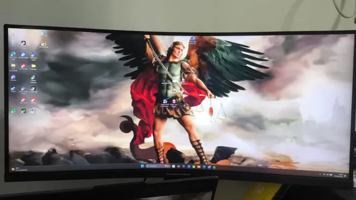 Monitor Gamer ASRock Phantom Gaming 34" Ultrawide Curvo 165Hz UWQHD