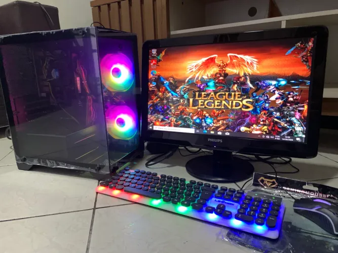 Computador gamer completo cpu nova