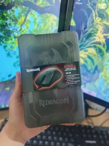 Mouse Gamer Redragon K1NG 1K Original | Novo | 42g | 12400 DPI