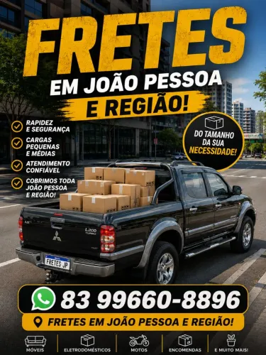 Frete no precinho Jampa