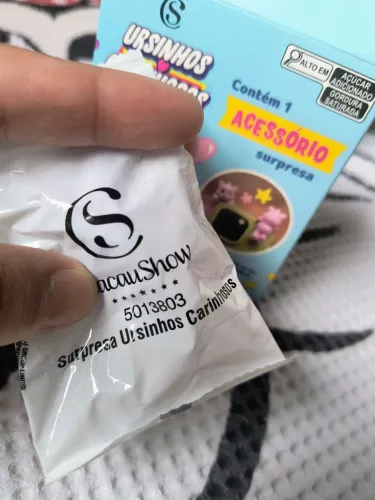 Acessório para celular Ursinhos Carinhosos Cacau Show Lilás