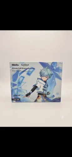 Controle 8BitDo Ultimate 2.4G - Edição Especial Genshin Impact (Controle + Acessórios)