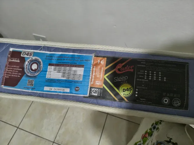 Colchão Castor D45 Semi ortopédico