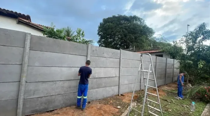 Muro pré-moldado 