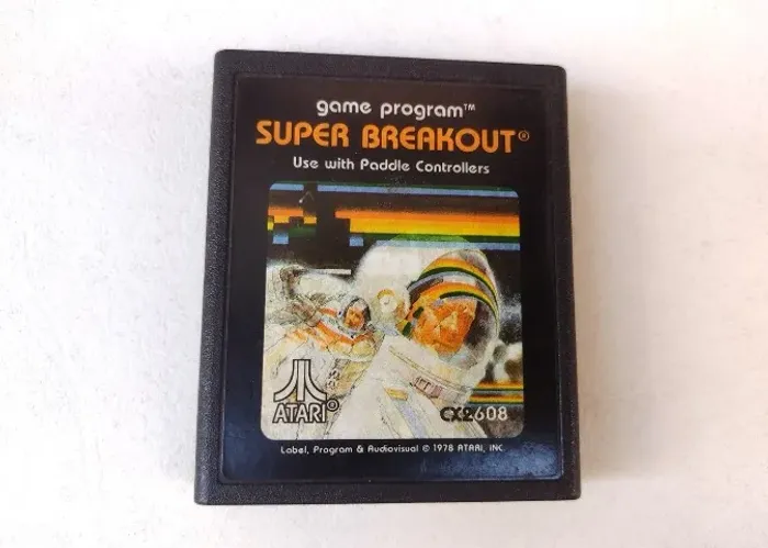 Super Breakout Original Para Atari - Requer Joystick Paddle