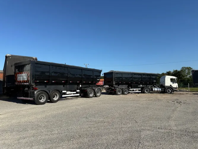 RODOCAÇAMBA 2021 Rodotrem Caçamba Basculante