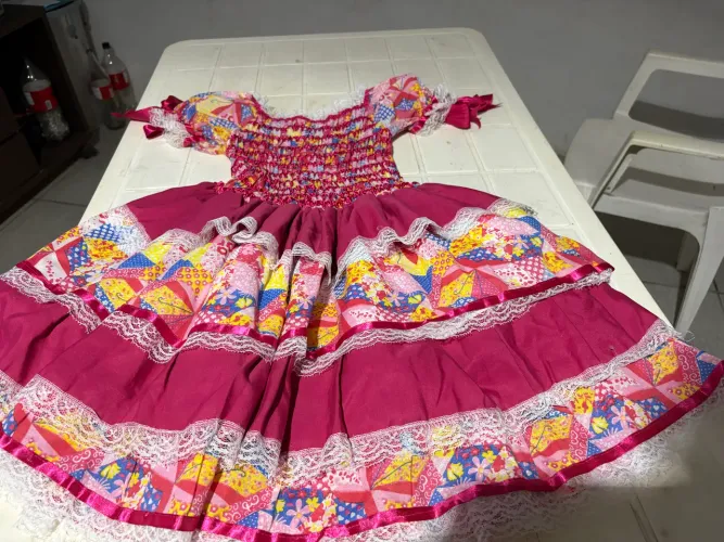 Vestido de quadrilha 