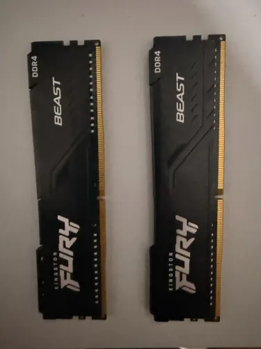 Memórias RAM Kingston Fury 2x8 DDR4 3200mhz