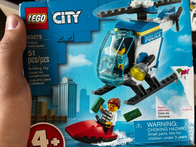 Lego City 60275 - Helicóptero da polícia