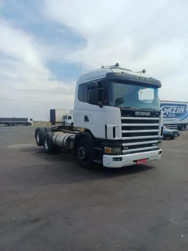 scania r 114 360 6x2 1999/99 financio em 48x 
