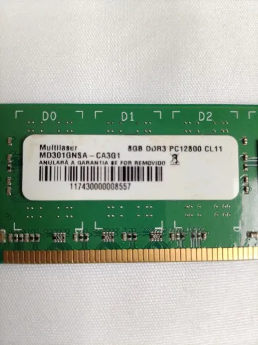 Memória Computador DDR 3 1333 8 GB
