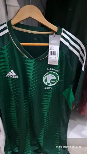 Camisa original Adidas, seleção arábia saudita