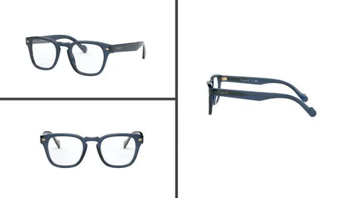 Armação de Óculos de Grau Vogue VO5331 2760 tam 47 - Original e Nova