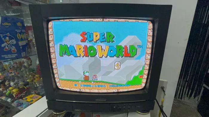Tv 14 polegadas Samsung crt tubo retrogamer