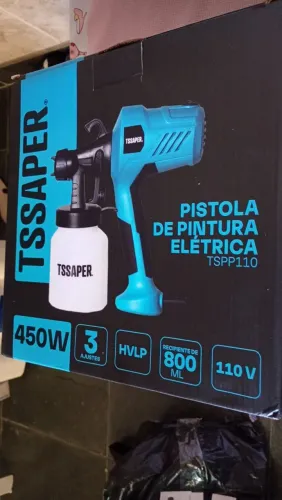 Vendo uma pistola de tinta nova
