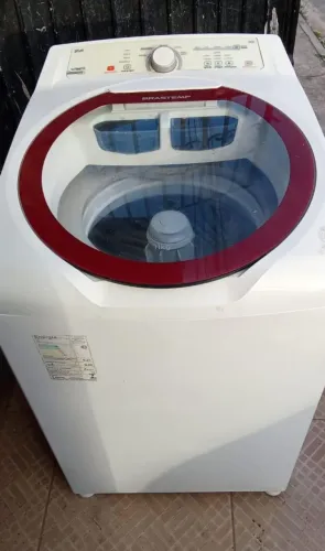 Máquina de lavar Brastemp 11kg funcionando perfeitamente