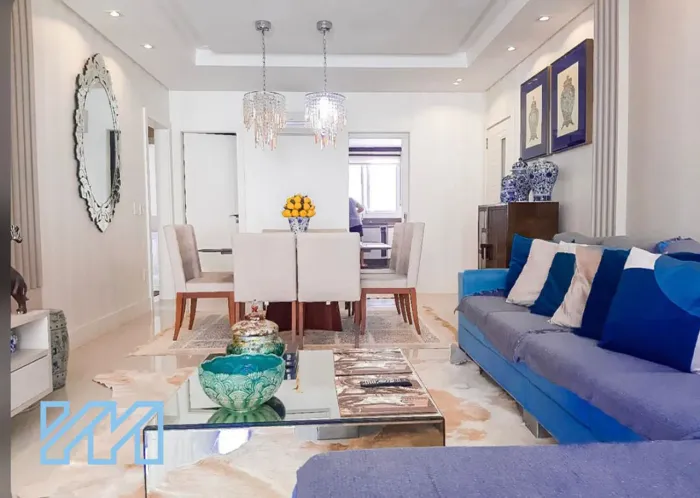 Apartamento no Edifício Vale dos Reis em Balneário Camboriú com 132m² privativos.