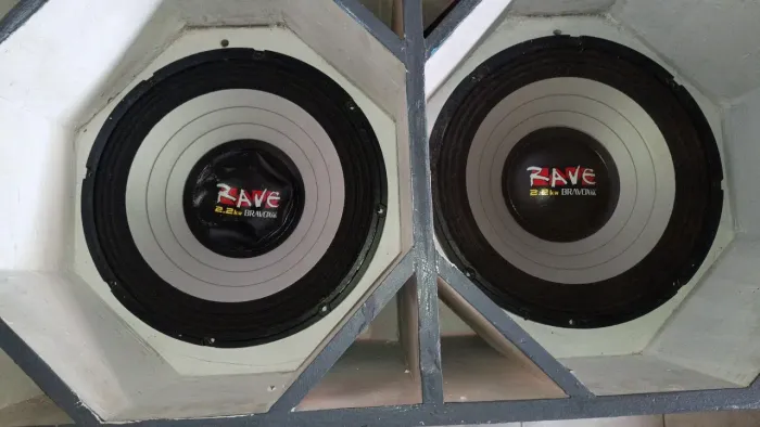Grave rave Bravox 15 pol 1 precisa trocar reparo 2.200 rms