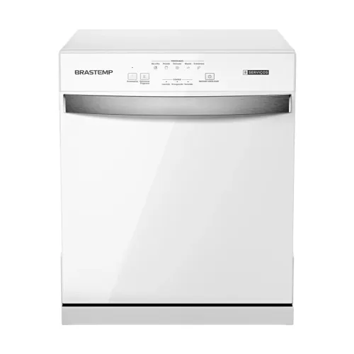 Lava Louças 8 Serviços Brastemp Branca