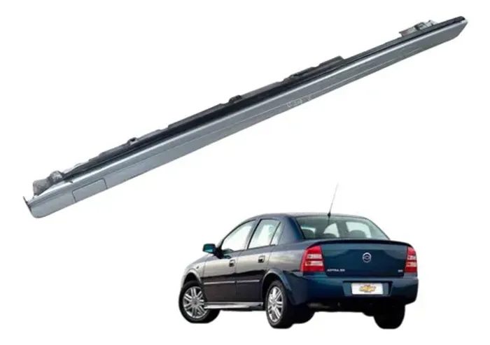 Spoiler Saia Lateral Esquerdo Gm Astra 4p 2008 2009 Detalhe