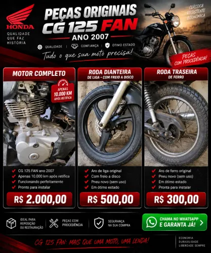 MOTOR, RODAS E OUTROS