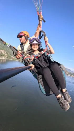 Voo de Parapente com Fotos e Vídeo - Parque da Cidade, Niterói - RJ