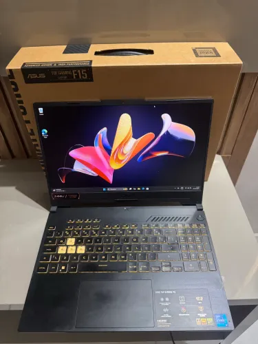 Notebook Gamer Asus Tuf F15, Core i7 12º + RTX 3050 com garantia - Em até 18x