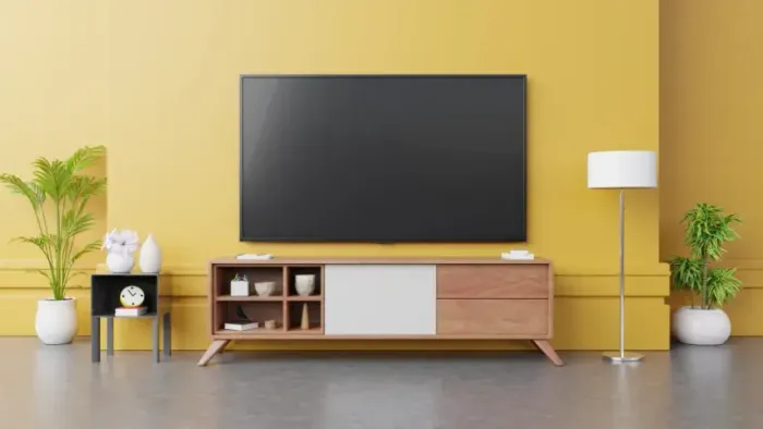 TV LG 50' Smart com tela preta