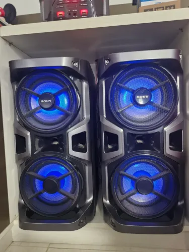 Sony MHC-GPX7 - Potência Absurda e Qualidade Premium
